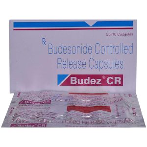 Budez CR (Budesonide) 3mg Caps 50's