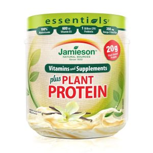 Jamieson Essentials + Plant Protein Vanilla 350g