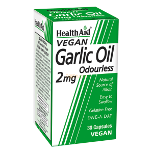 Health Aid Garlic Oil 2mg Odourless Capsules 30's