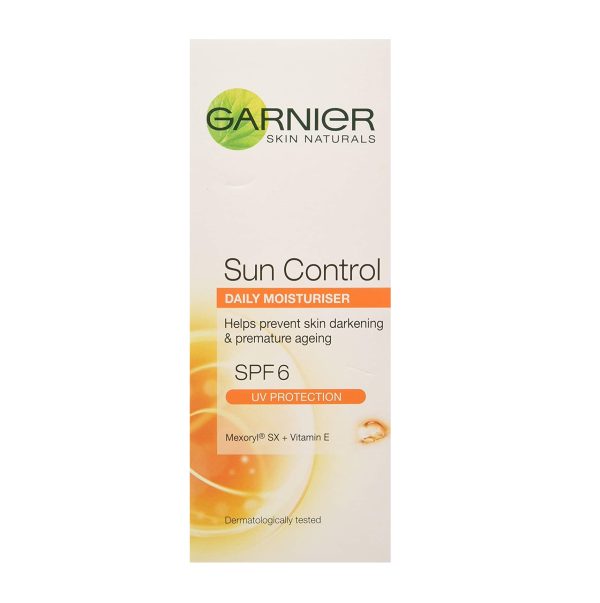 Garnier Skin Naturals Sun Control SPF 6 Moisturizer, 50ml