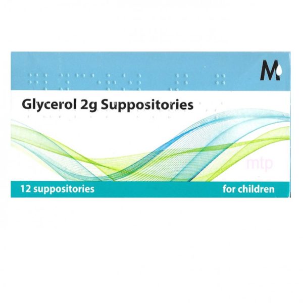 Glycerin Supp Child 2g Suppositories 12's