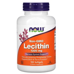 Now Foods Lecithin 1200 mg Softgels100's