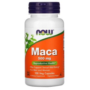 Now Foods Maca 500 mg capsules 100's