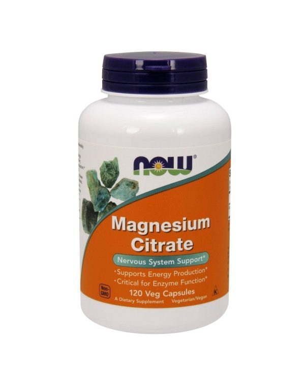 Now Magnesium Citrate 200mg Tablets 100's