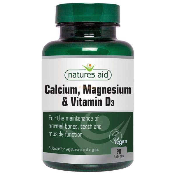 Natures Aid Calcium, Magnesium + Vitamin D3