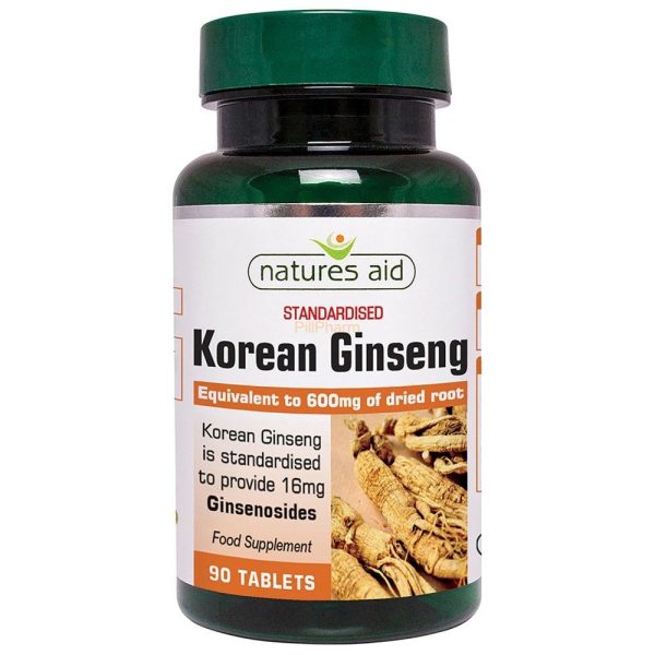 Natures Aid Korean Ginseng Tablets 90's