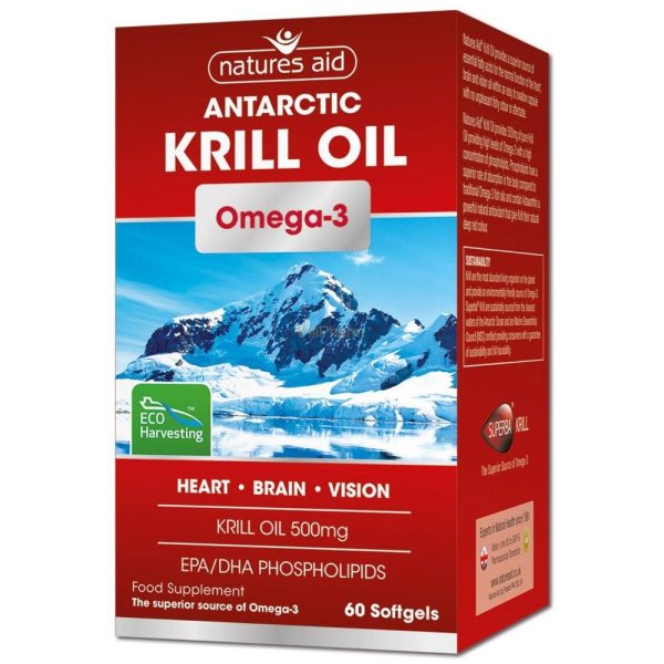 Natures Aid Krill Oil 500mg (Superba)