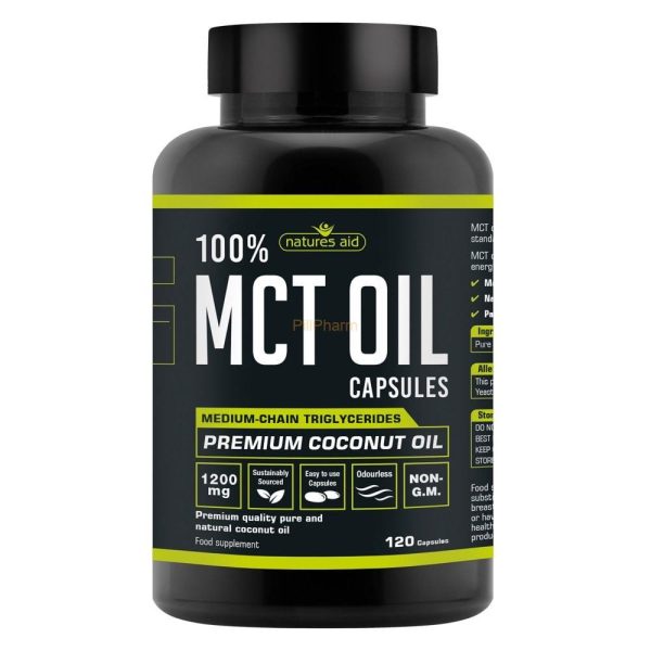 Natures Aid MCT Oil Capsules