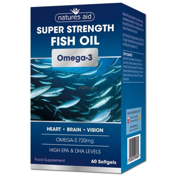 Natures Aid Super Strength Fish Oil