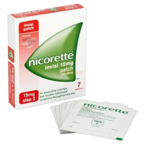 Nicorette 15mg Invisi-patch Step 2 Pack of 7