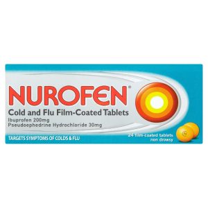 Nurofen Cold and Flu Film Coated Tablets 24's