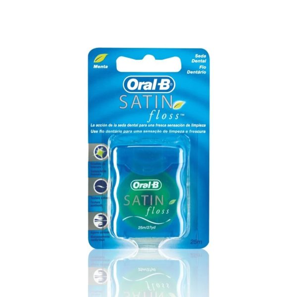 Oral-B SATIN Dental Floss Mint 25M