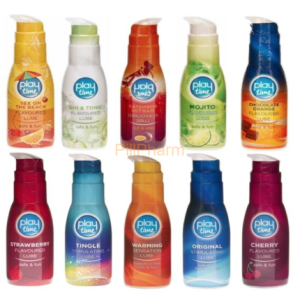 Play Time Flavoured Lubes 75ml - Water Based Lubricant Gel (9 Flavours)