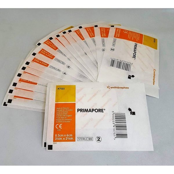 PRIMAPORE (8.3cm x 6cm) - Box of 50 Dressings - Image 4