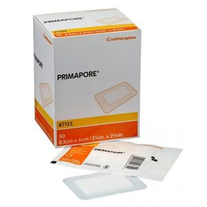 PRIMAPORE (8.3cm x 6cm) - Box of 50 Dressings