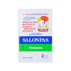 Salonpas Pain Relieving Patch Large 13 cm x 8.4 cm 2's