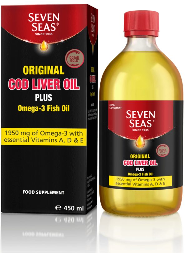 Seven Seas Original Cod Liver Oil liquid 450ml