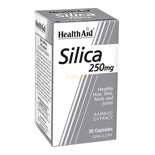 Health Aid Silica 250mg (Bamboo Extract) Capsules
