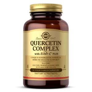 Solgar Quercetin Complex with Ester-C Plus Vegetable Capsules 50's