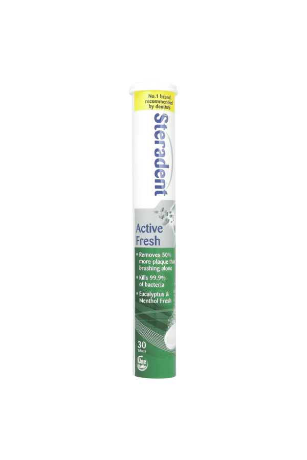 Steradent Active Fresh Denture Cleaning Tablets 30's