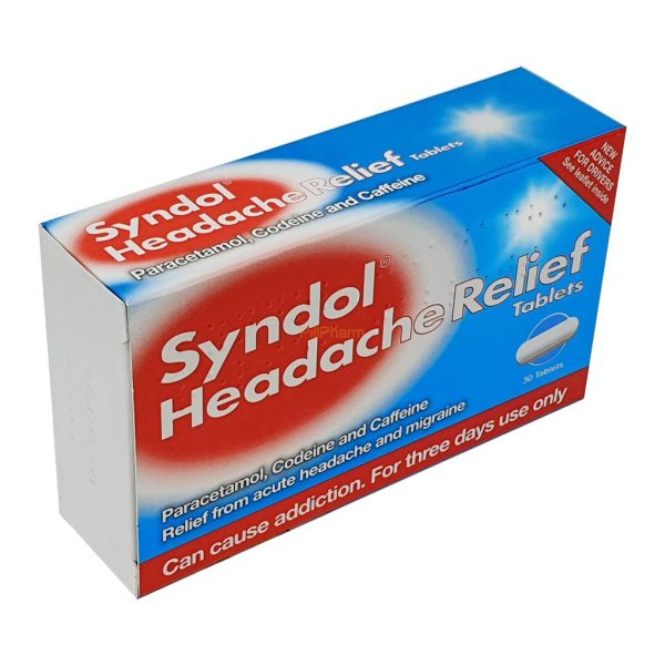 Syndol headache relief 30 tablets - Image 2