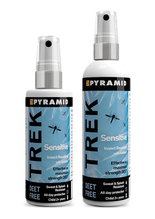 Trek Mosquito Repellent Spray 60ml - Sensitive (Deet Free)