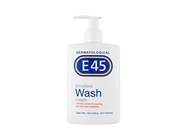 E45 Emollient Wash Cream for Dry & Itchy Skin 250ml - Image 2