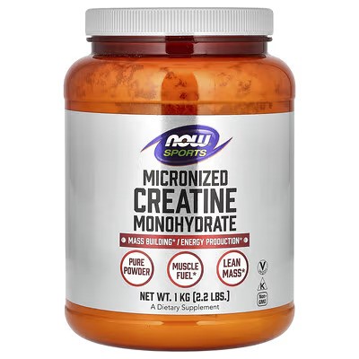 NOW Foods, Sports, Micronized Creatine Monohydrate 1kg