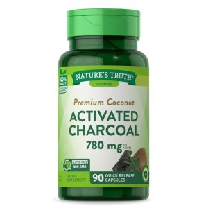 Nature's Truth Activated Charcoal 780mg Quick Release capsules 90's