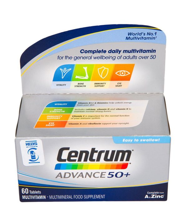 Centrum Advance 50+ Tablets 60's