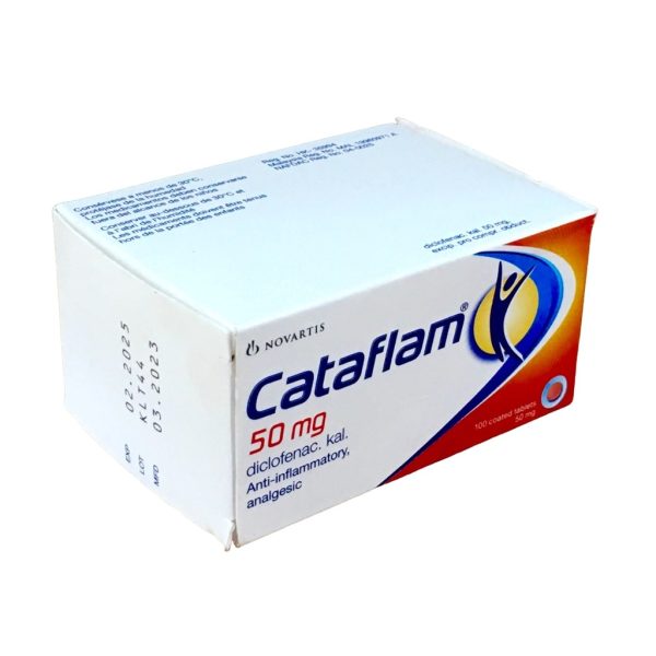 Cataflam 50mg Tablets 100's