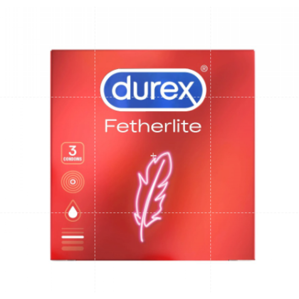 Durex Fetherlite condoms 3's