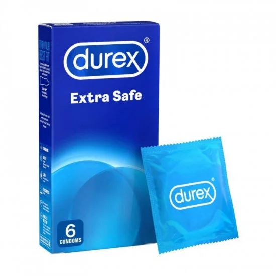 Durex Extra Safe condoms 6's