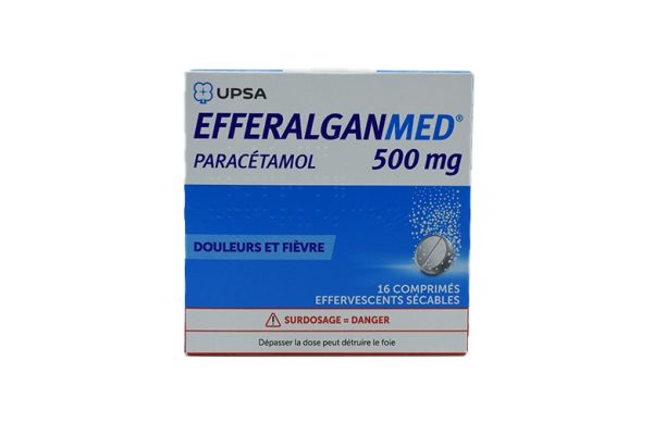 Efferalgan (paracetamol) 500mg Tablets 16's