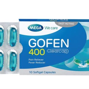 Mega Gofen 400mg Capsules 10's