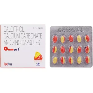 Gemcal Soft Gel Capsules 30's