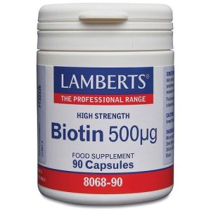Lamberts Biotin 500ug Capsules 90's
