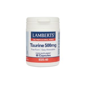 Lamberts Taurine 500mg Capsules 60's
