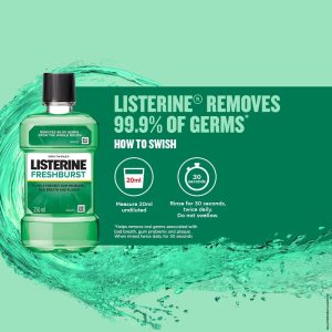Listerine Mouth Wash Freshburst 250ml