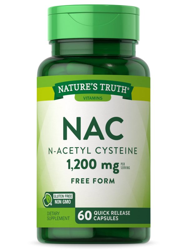 Nature's Truth N-Acetyl cysteine (NAC) 1200mg QR capsules 60's