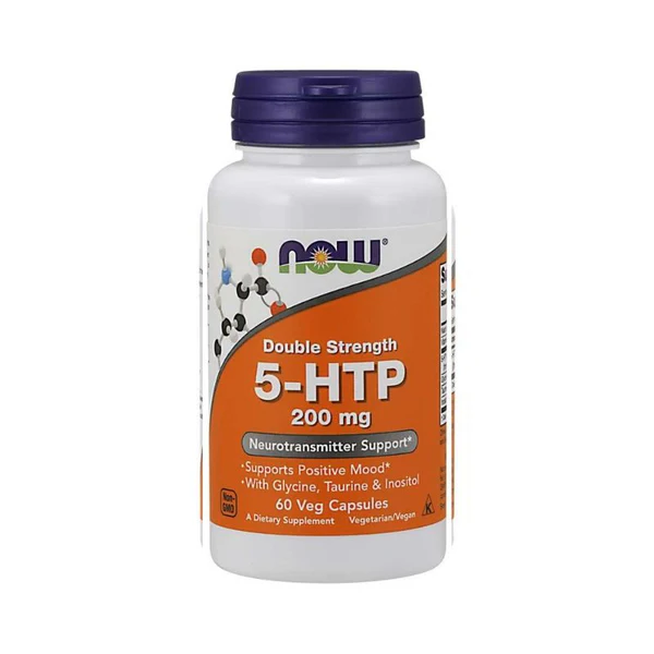 NOW Foods 5-HTP 200mg Capsules 60's