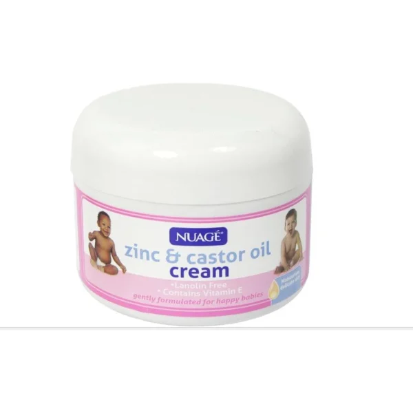 Nuage Zinc & Castor Oil Cream 200ml