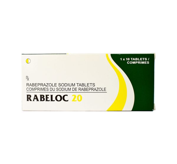 Rabeloc 20 mg Tablets 10's