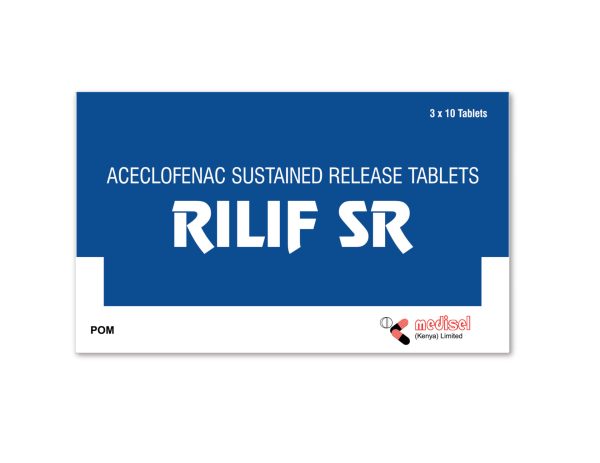 Rilif SR 200Mg Tablets 30's