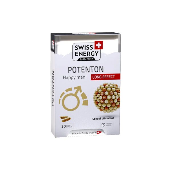 Swiss Energy Potenton Vegan SR Capsules 30's