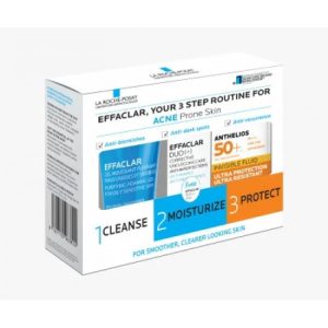 La Roche- Posay Effaclar Acnes Routine Kit 3 in 1