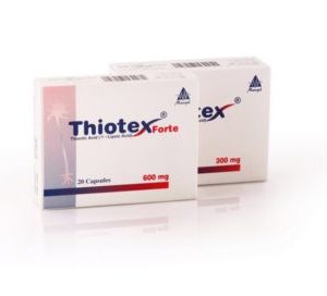Thiotex Forte 600mg Capsules 20's