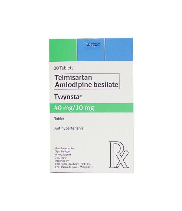 Twynsta 40/10mg Tablets 28's