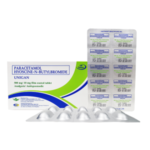 Unigan Tabs 500/10mg 10's