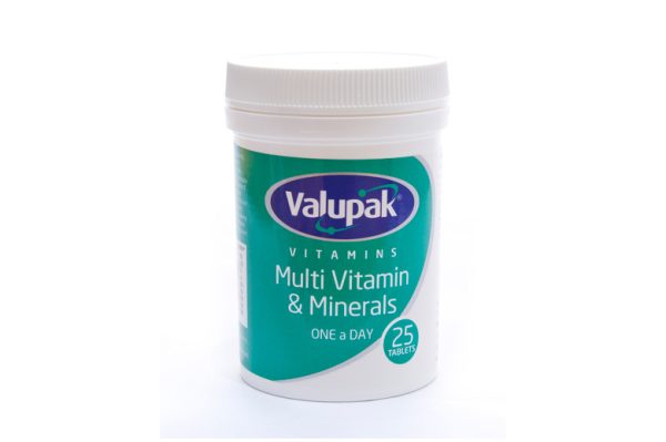 Valupak Multivitamin & Mineral Tablets (25’s)